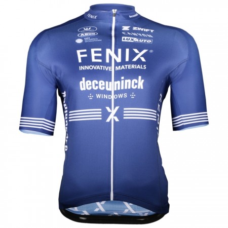 Cykeltrøje 2024 Fenix-Deceuninck Blå